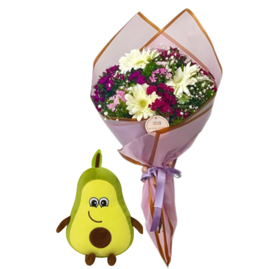 Avakado Ve Gerbera