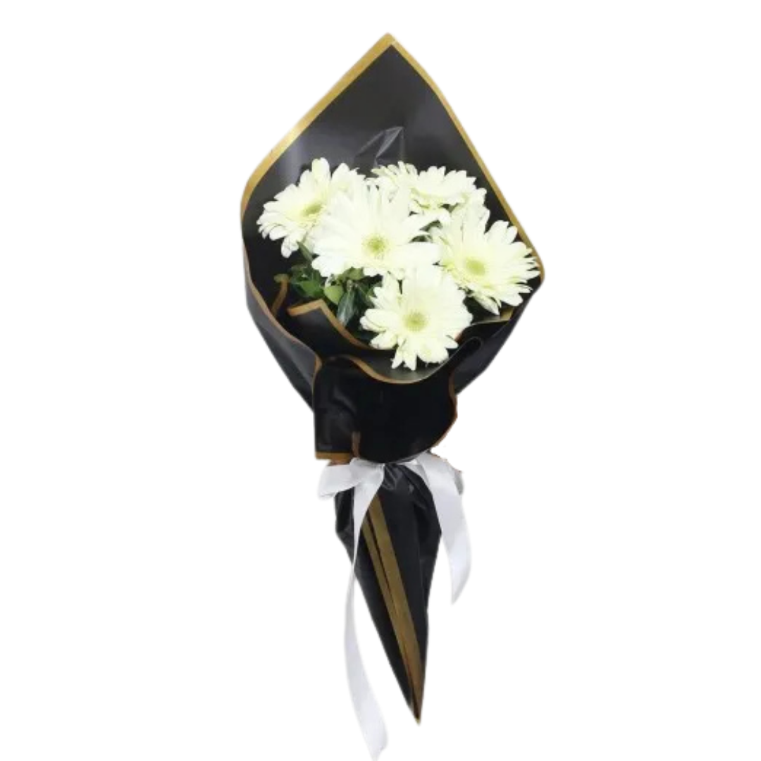 Beyaz Gerbera Buketim