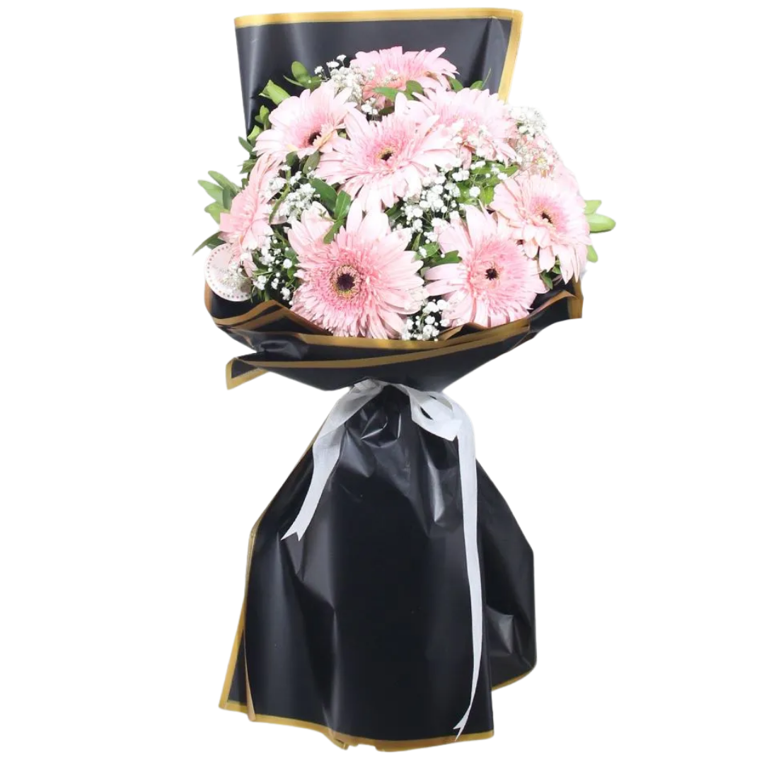 Pembe Gerbera Buketim