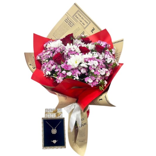 Şanslı Kırmızı Buketi