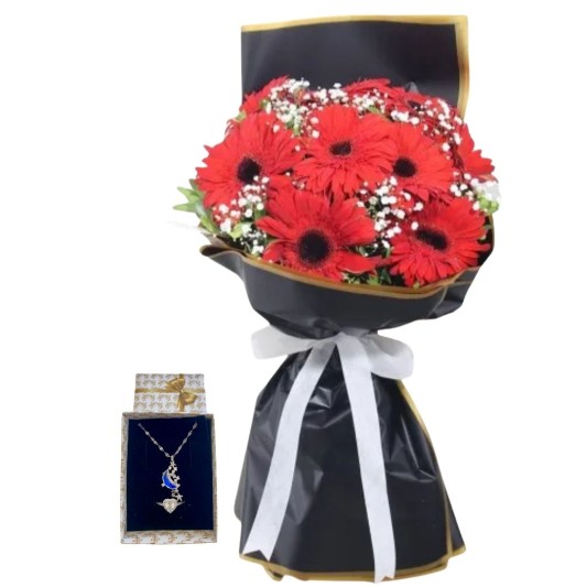 Işıltılı Gerbera Buketi