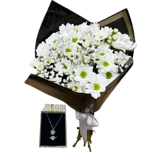 Beyazın Huzuru Papatya