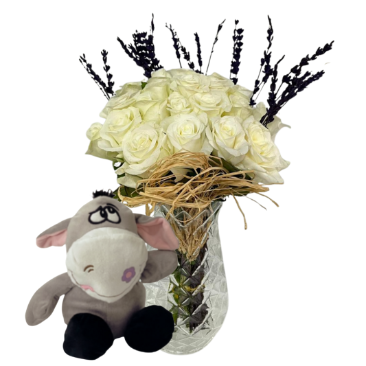 Eşekli Beyaz Gülümseme