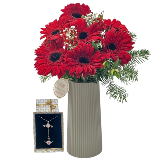 Kırmızı Gerberanın Meleği