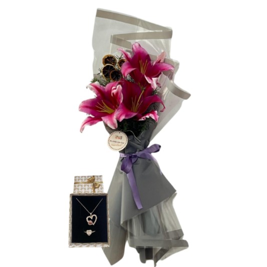 Kalpten Gelen Parıltılı Lilyum 