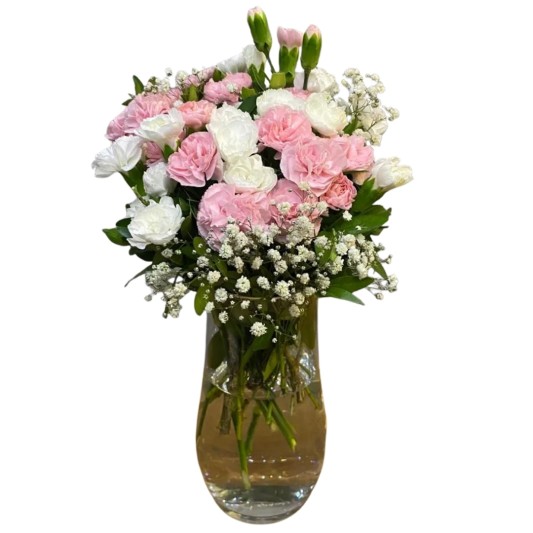 Cam Vazoda Karanfiller