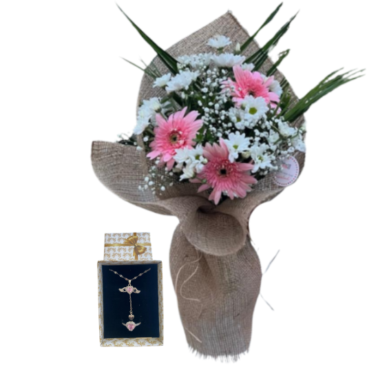 Meleğin Çiçek Buketi 