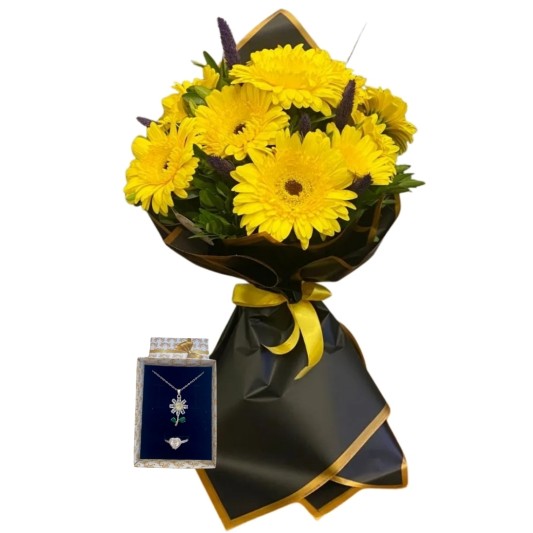 Gerbera Neşesi Buketi