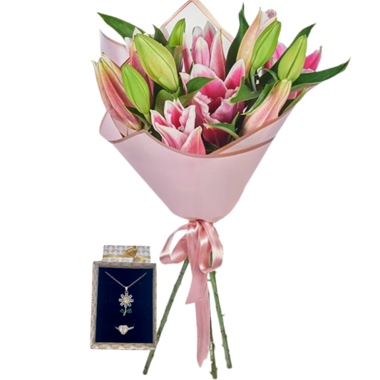 Pembe Lilyumun Papatyası 