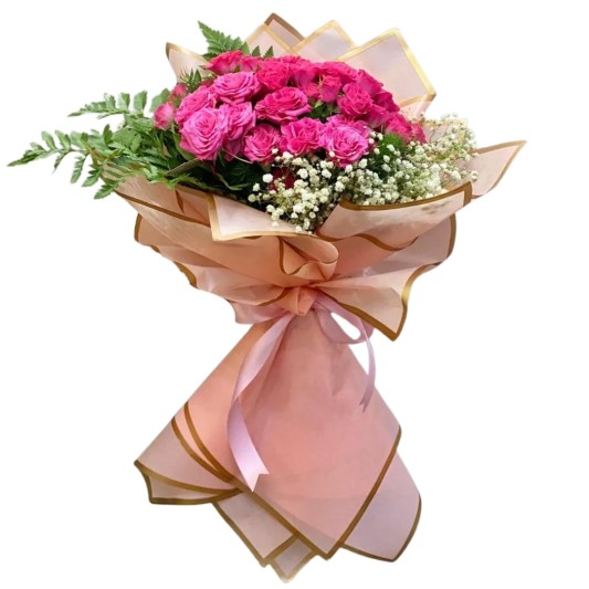 Pembe Çardak Güller Buketi