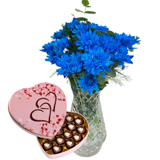 Mavi Kasımpatı Tatlısı