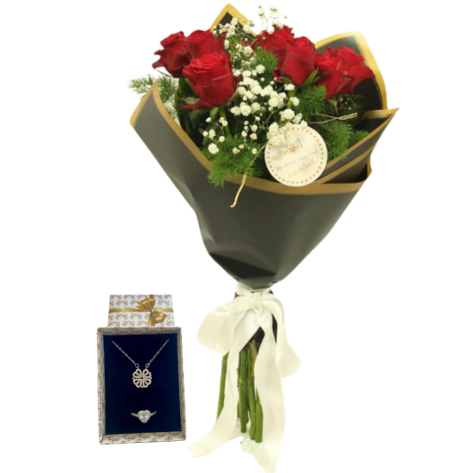 Şans Işığı Kırmızı Gül