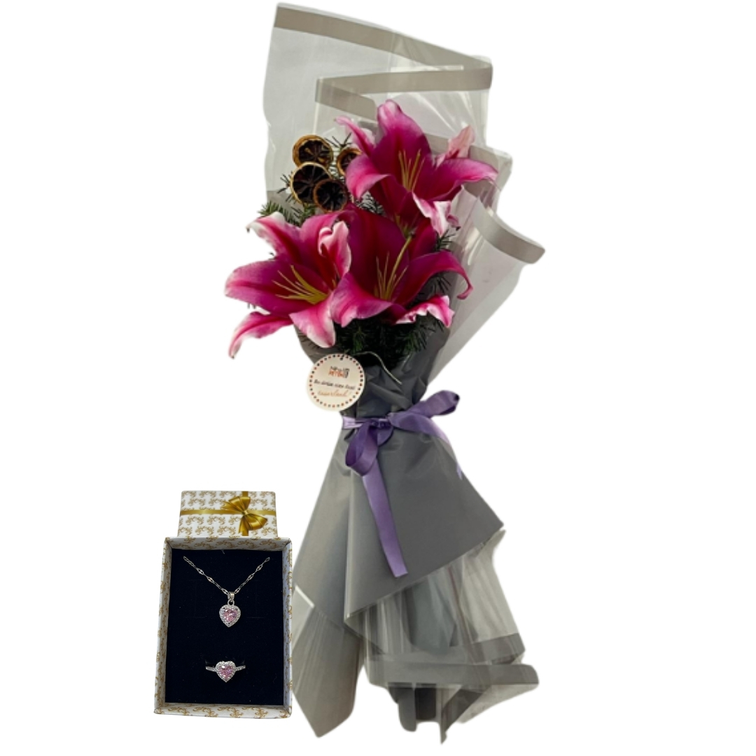 Pembe Lilyum Güzelliği