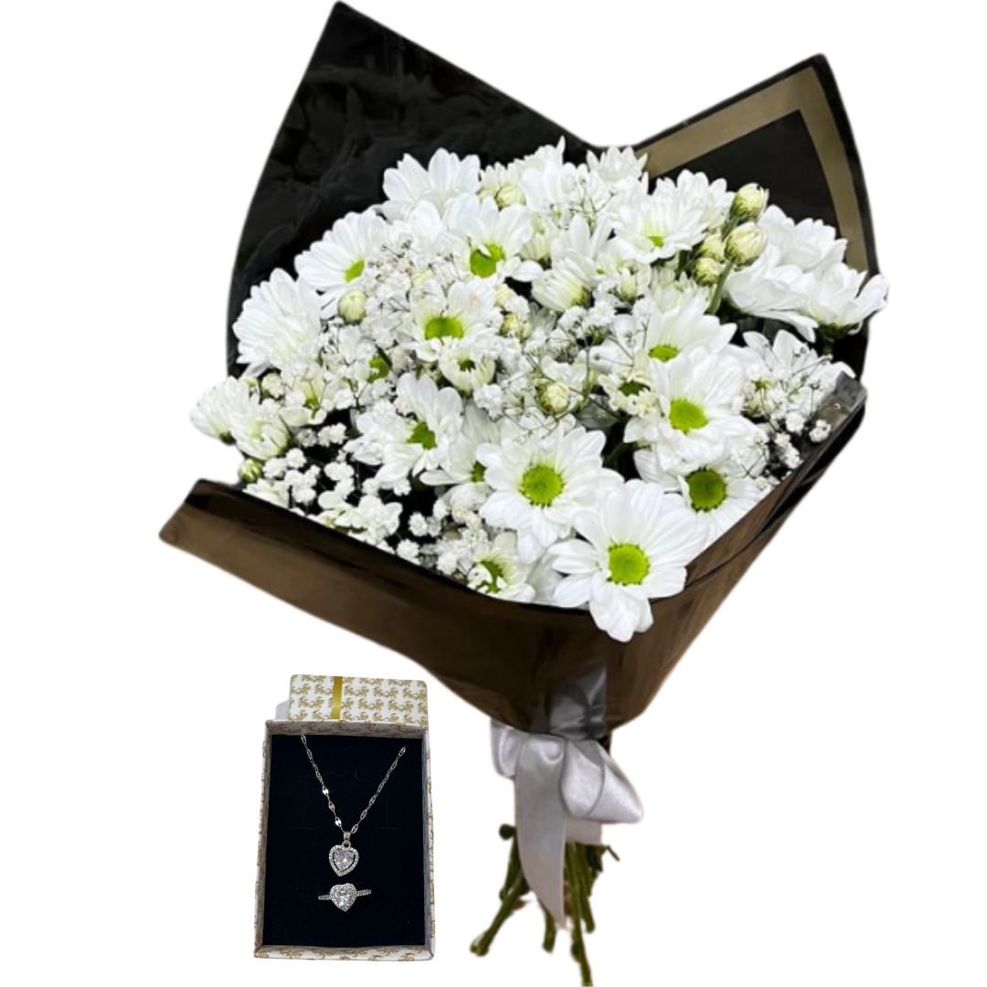 Beyazın Huzuru Papatya