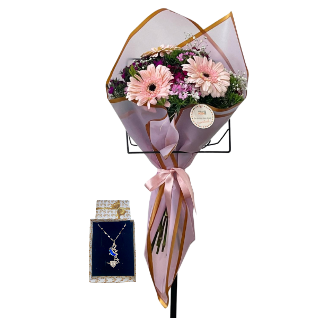 Gerberayla Pembe Gece 