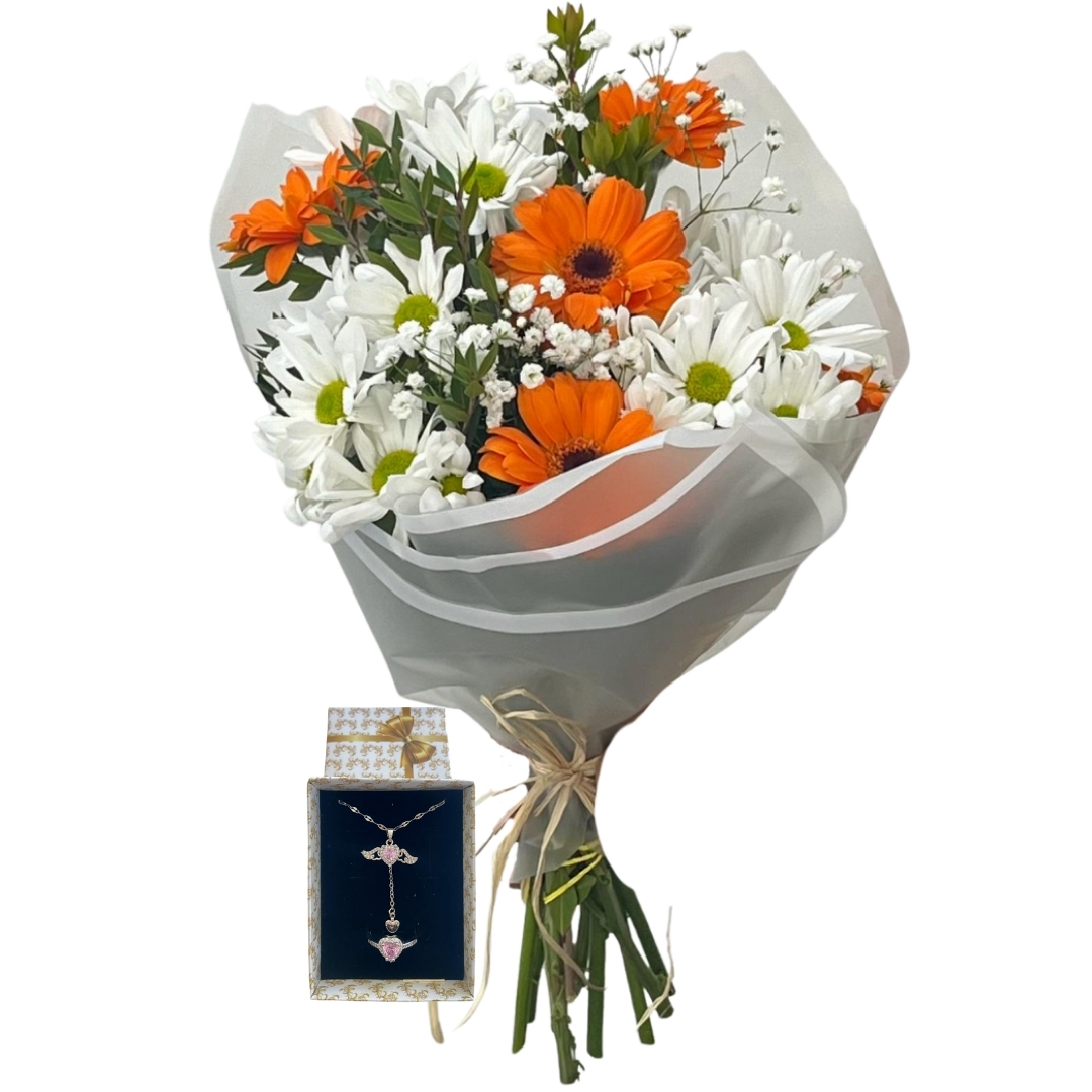 Papatyaya Gerbera Zarafeti Dokunuşu