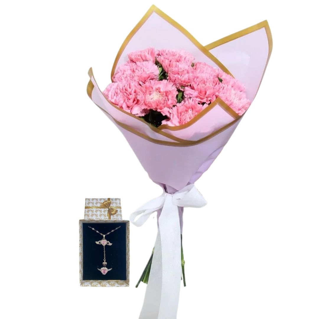 Kanatlı Pembe Karanfil