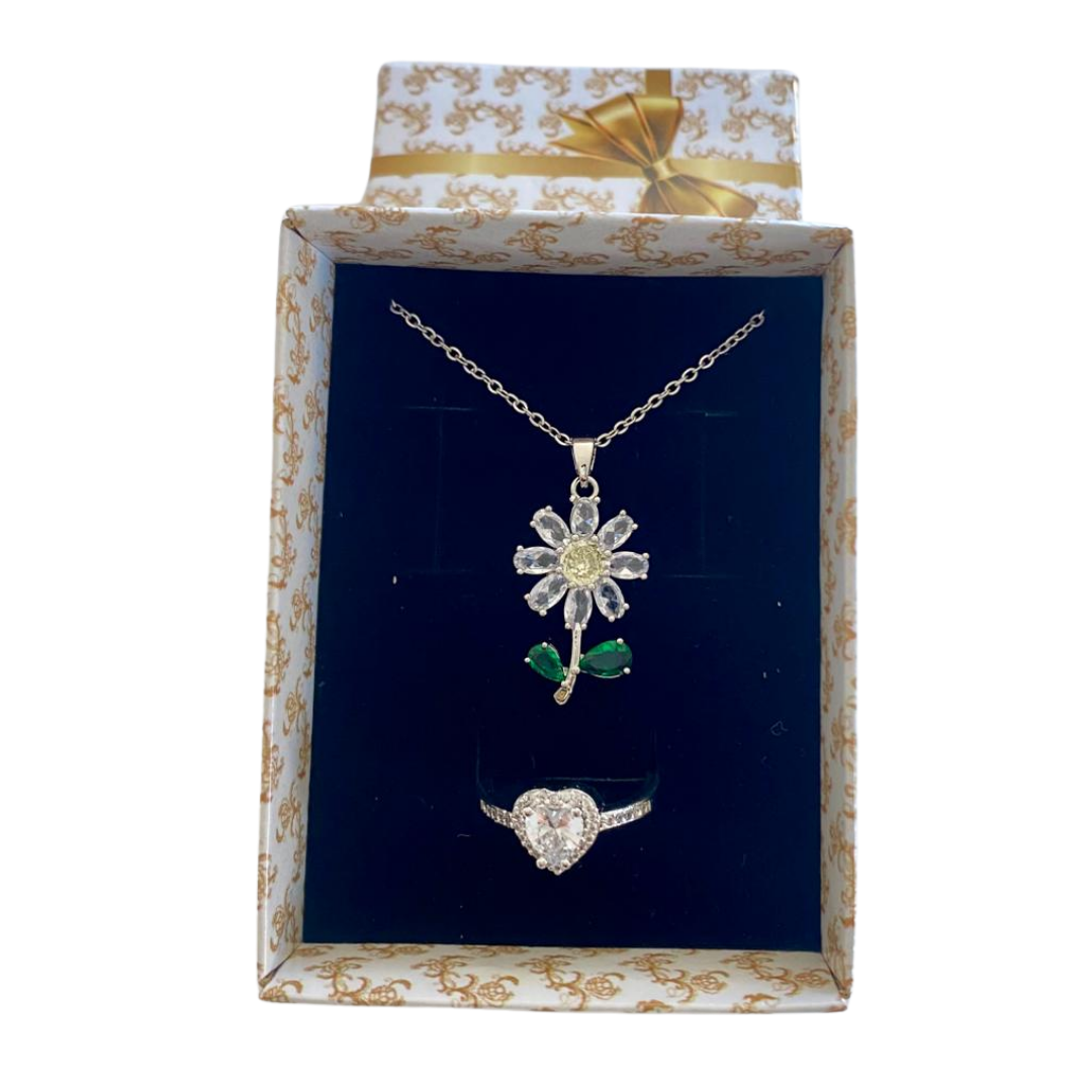 Kırmızının Yanındaki Papatya 