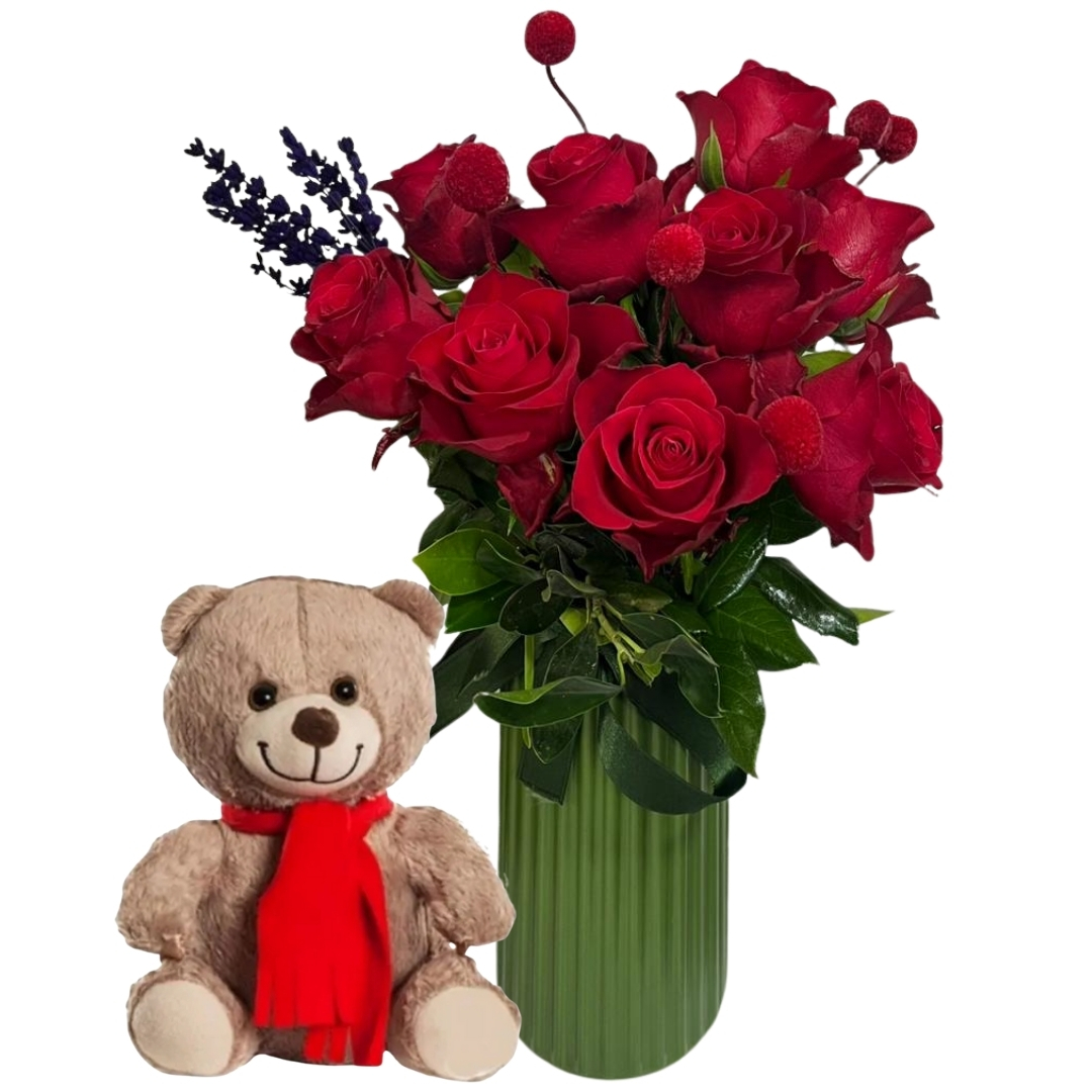 Peluş İle Mutlu Gül