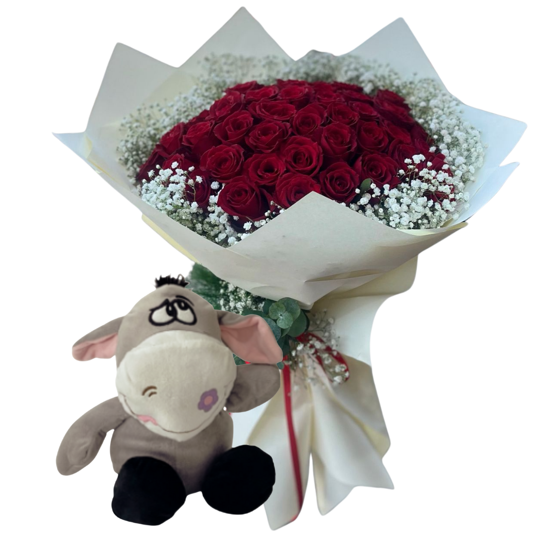 Neşeli Peluş Buket