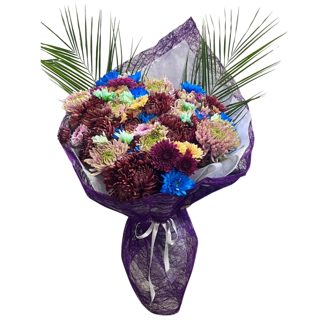 Rengarenk Kasımpatı Yastığı