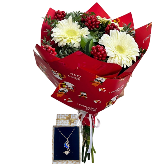 Kırmızı Beyaz Gece Işıltısı