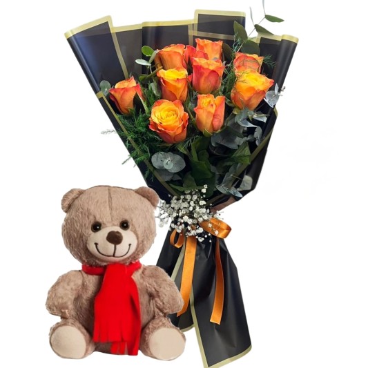 Turuncu Güllerin Peluşu