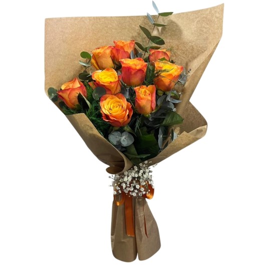 Geceyi Aydınlatan Turuncu Buket