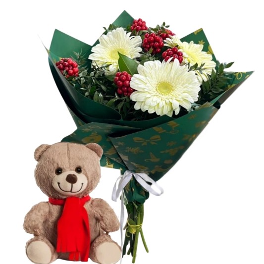 Kış Gülüşü Buketi