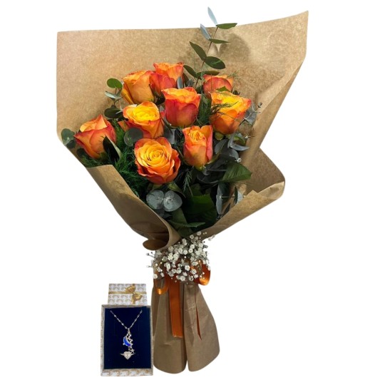 Geceyi Aydınlatan Turuncu Buket