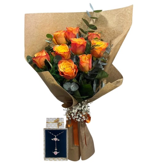 Turuncu Güllerin Zarif Pandorası 