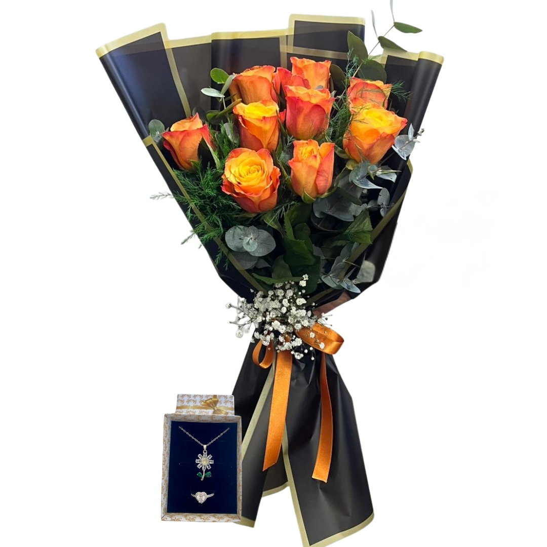 Turuncu Güllerin Papatyalı Pandorası