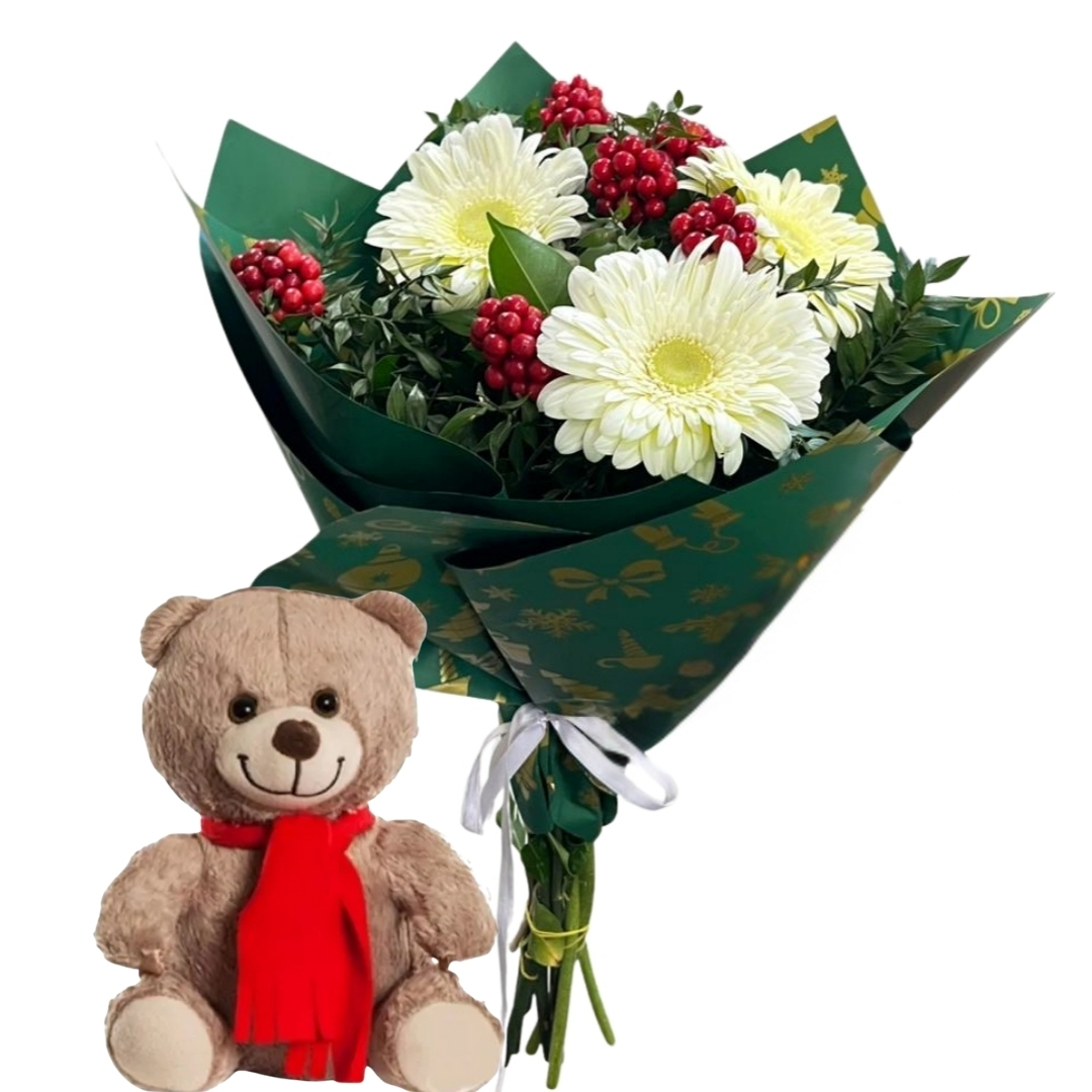 Kış Gülüşü Buketi