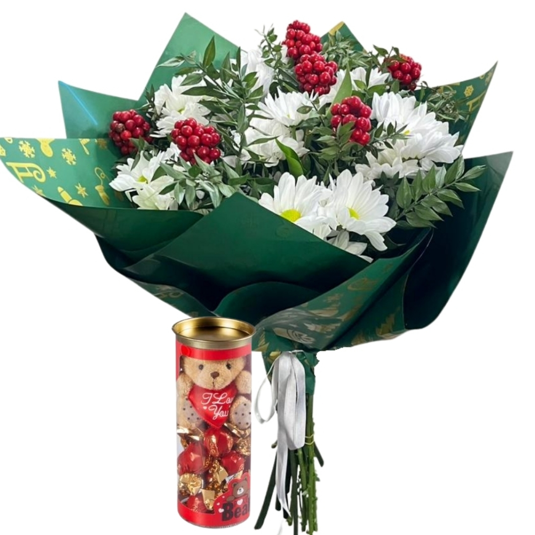 Kışın Tatlı Kokina Buketi