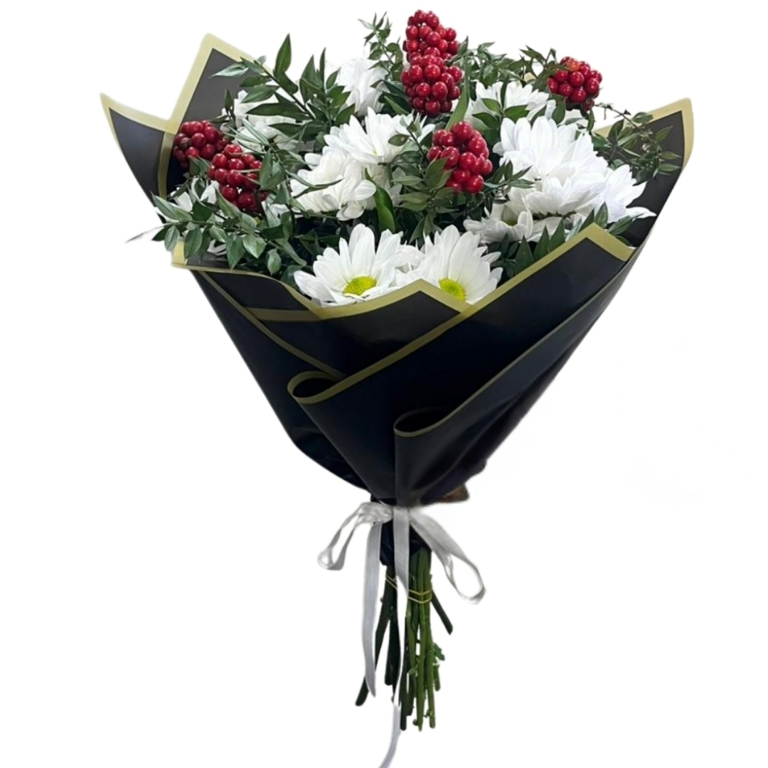 Kış Masalı Siyah Zarafeti