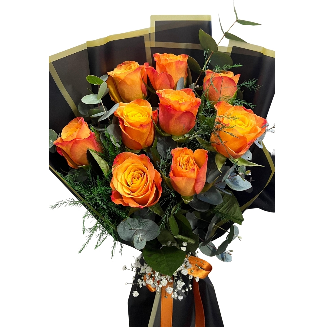 Turuncu Alev Buketi