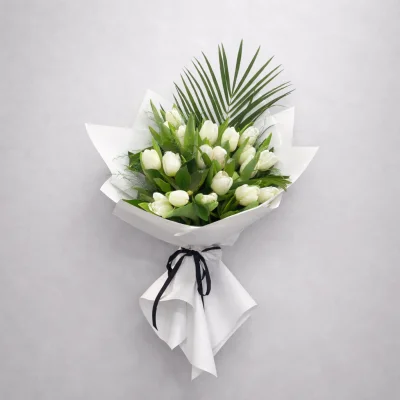 Pure White Tulip
