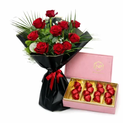 Siyah Aşk & Kalp Çikolata