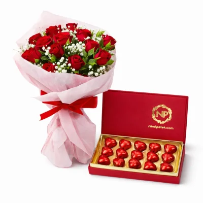 Kırmızı Aşk Premium Set