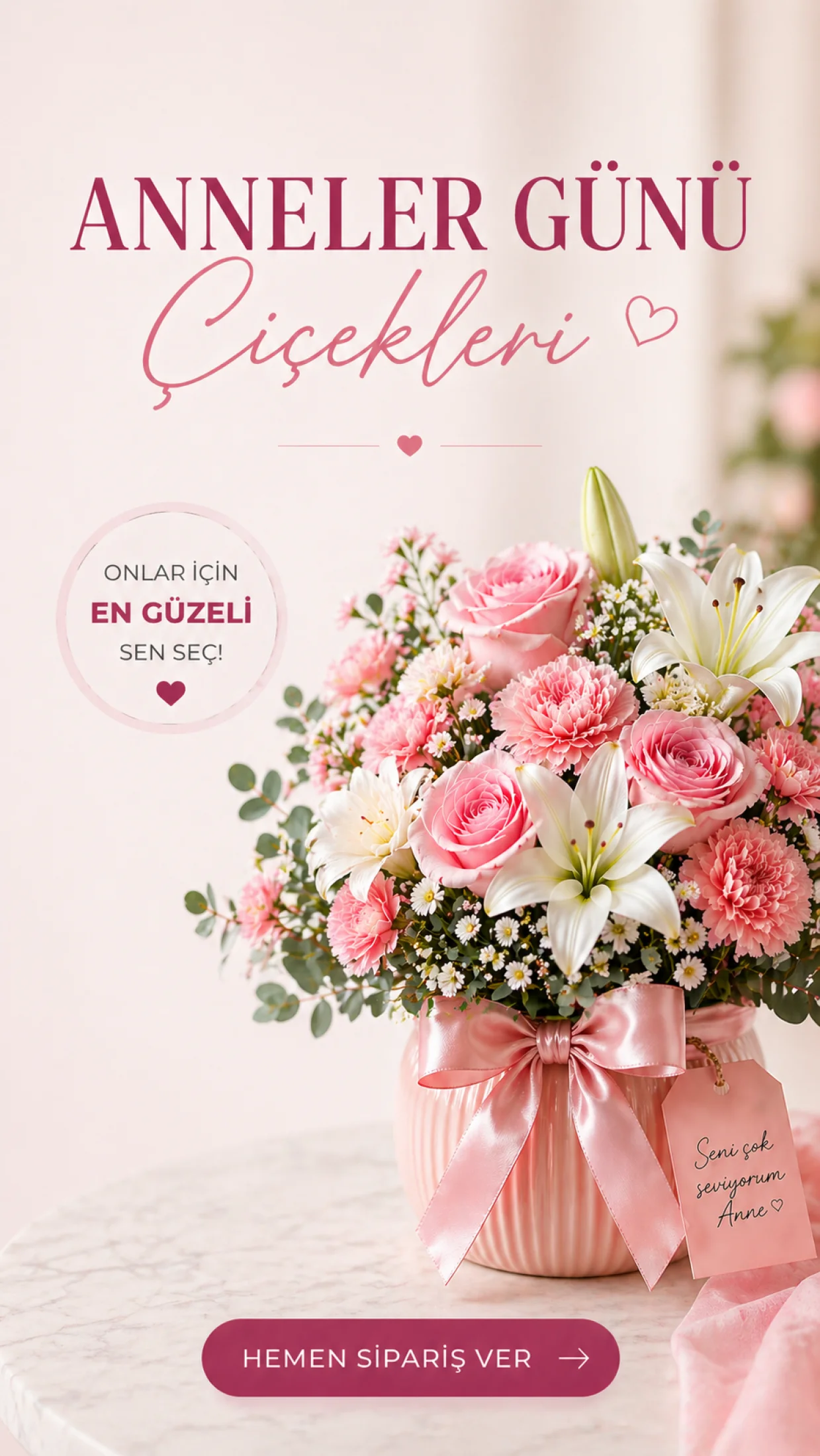 Adananın Premium Çiçekçisi &ndash; Aynı Gün Teslimat | Nihat Petek Çiçekçilik