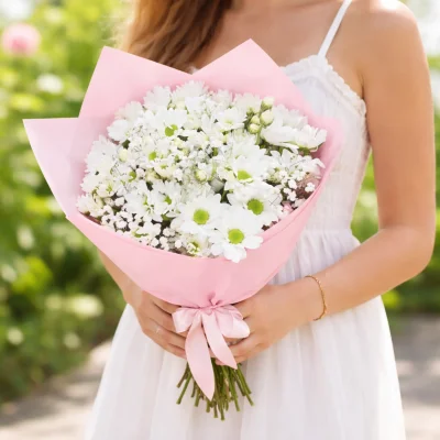 Pembe Masumiyet Buketi 