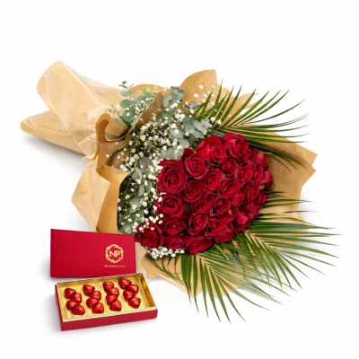 Kızıl Aşk & Altın Kalp Premium Seti