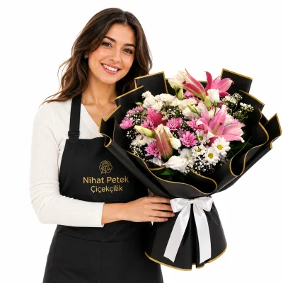 Premium Siyah Zarafet Buketi