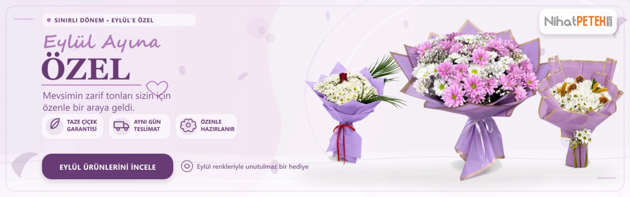 Adana Çiçek Siparişi &ndash; Aynı Gün Teslimat | Nihat Petek Çiçekçilik