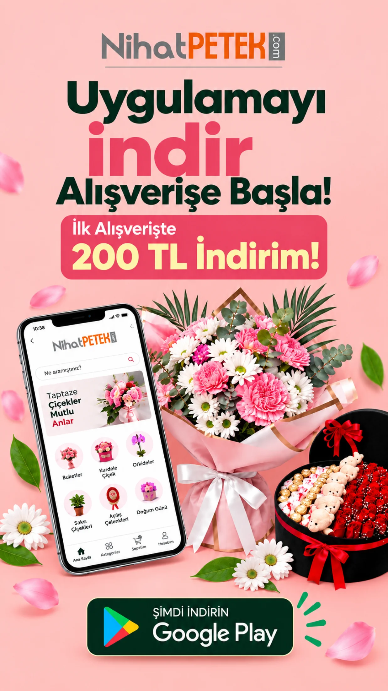 Adana Çiçek Siparişi &ndash; Aynı Gün Teslimat | Nihat Petek Çiçekçilik